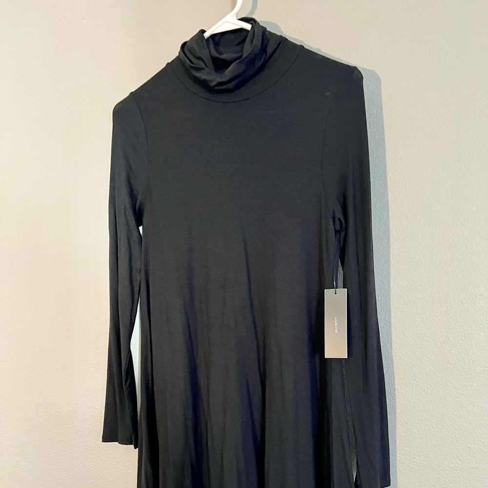 Black mini dress with tags!